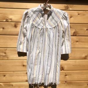 ✨sale✨ Vintage Linen like Striped Top
